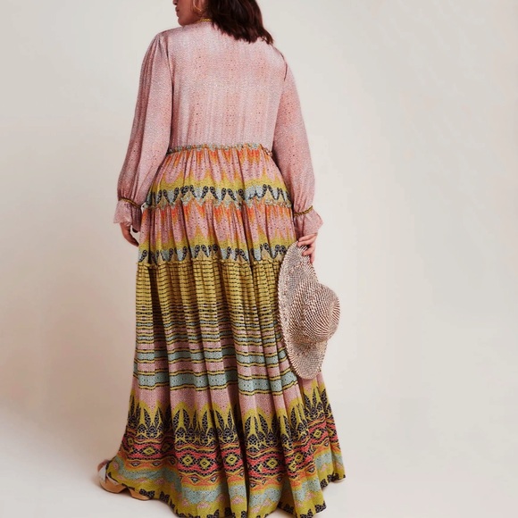 Anthropologie Bhanuni Jyoti Giorgia Maxi Dress - Picture 9 of 15